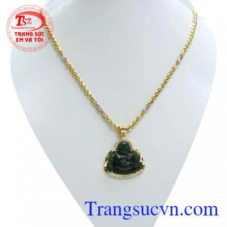 Bộ dây chuyền nam ngọc đẹp