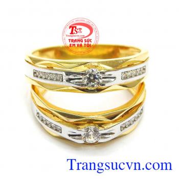 Tượng trưng cho sự gắn kết vĩnh cữu và hạnh phúc tròn đầy của cặp đôi trong tình yêu