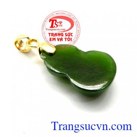 Đeo Mặt dây chuyền hồ lô móc vàng trên người có tác dụng bảo vệ mang lại bình an cho người đeo