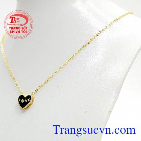 Bộ dây chuyền nữ tình yêu