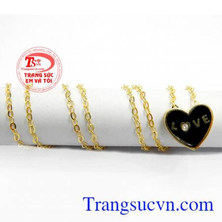 Bộ dây chuyền nữ tình yêu