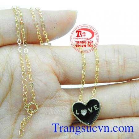 Bộ dây chuyền nữ tình yêu