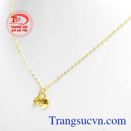 Dây chuyền chìa khóa tình yêu