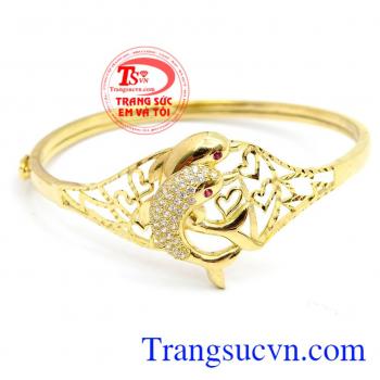 Vòng tay cá heo thời trang