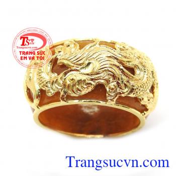 Nhẫn ngọc rồng vàng là sản phẩm nhẫn ngọc cẩm thạch rồng vàng,ngọc cẩm thạch thiên nhiên chuẩn chất lượng,nhẫn phong thủy hộ mệnh cho người mệnh kim,tài lộc vẹn toàn