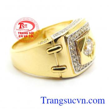Nhẫn nam phong cách mới 10k đẳng cấp, thời trang