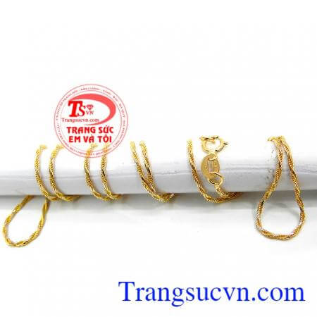 Dây chuyền được nhập khẩu từ Italy, sản phẩm được bảo hành uy tín
