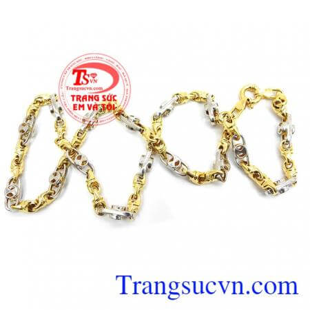 Dây chuyền nam đẹp vàng 10k