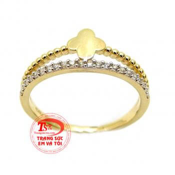 Nhẫn nữ điệu đà,sản phẩm được nhập khẩu từ Hàn Quốc,thiết kế độc đáo