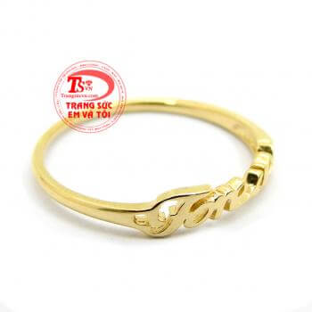 Sản phẩm được bảo hành uy tín trên toàn quốc.Nhẫn vàng nữ forever