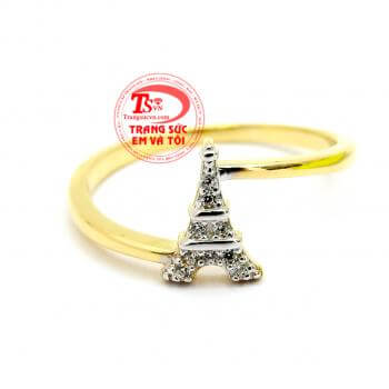 Sản phẩm được bảo hành uy tín trên toàn quốc.Nhẫn vàng nữ sành điệu