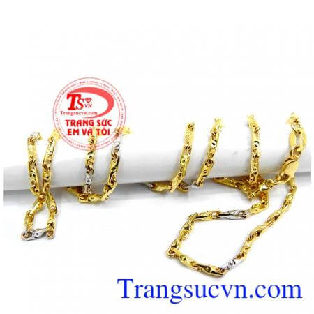Dây chuyền vàng nữ cá tính 10k,Dây chuyền được chế tác đẹp, hợp thời trang,dễ dàng kết hợp với mặt dây,các phụ kiện khác.Sản phẩm được bảo hành uy tín trên toàn quốc.Dây chuyền vàng nữ cá tính 10k