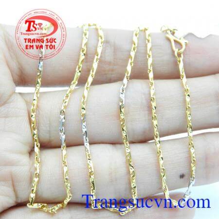 Dây chuyền nữ vàng ưa chuộng