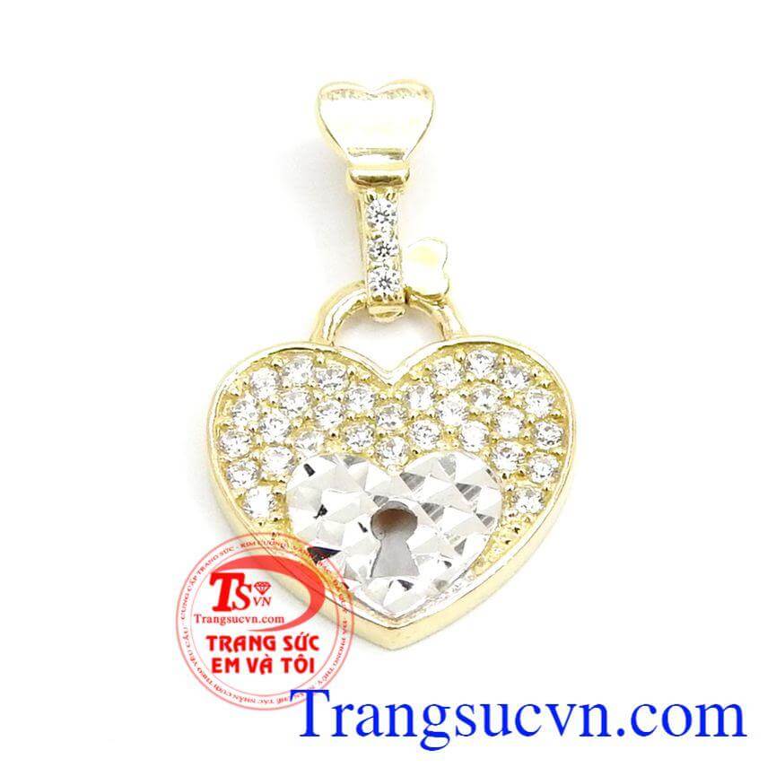 Mặt dây trái tim nhập khẩu Hàn Quốc