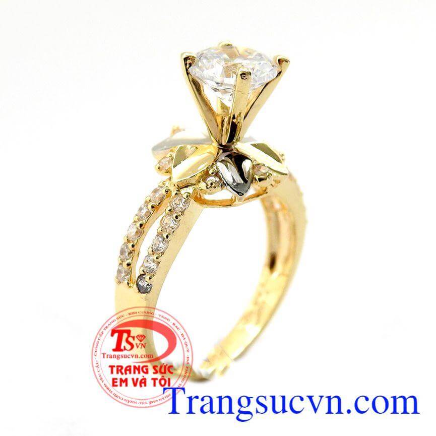 Nhẫn nữ đẹp duyên dáng