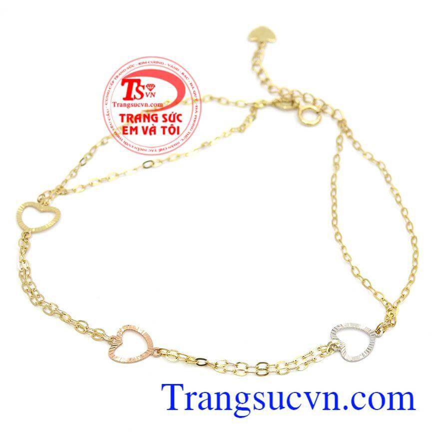 Lắc chân trái tim Italy 