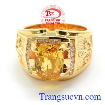 Nhẫn được chế tác vô cùng tinh xảo,tỉ mỉ.Sản phẩm uy tín,chất lượng đảm bảo,có giấy kiểm định đá,giao hàng trên toàn quốc. Nhẫn Đá Sapphire Vàng