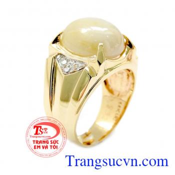 Nhẫn Sapphire trắng