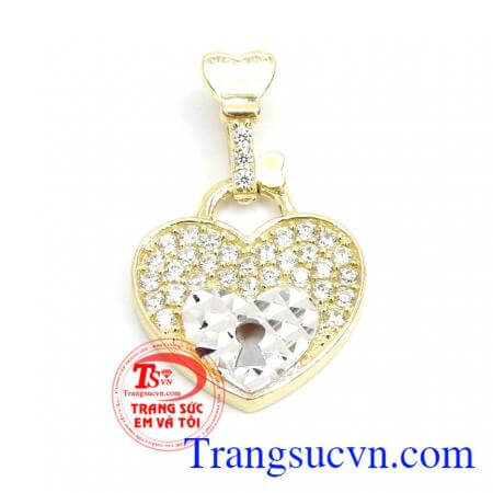 Mặt dây trái tim nhập khẩu Hàn Quốc,