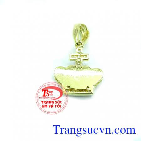 Mặt dây vàng 10k Hàn Quốc được nhiều chị em phái đẹp lựa chọn