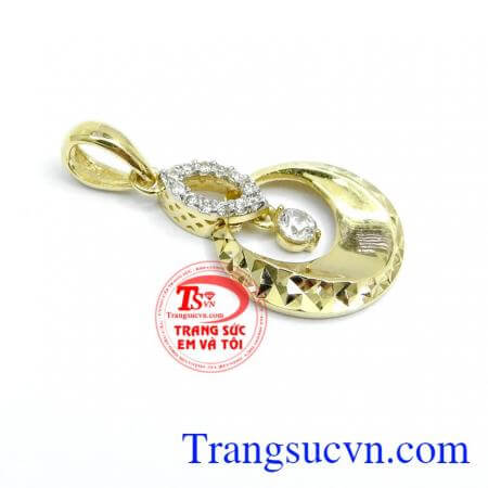 Mặt dây vàng tây nhập khẩu Hàn Quốc đất nước nổi tiếng về chế tác trang sức độc đáo và thời trang,