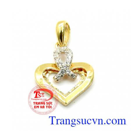 Mặt dây chuyền nữ Hàn Quốc nhỏ xinh thiết kế thời trang, 