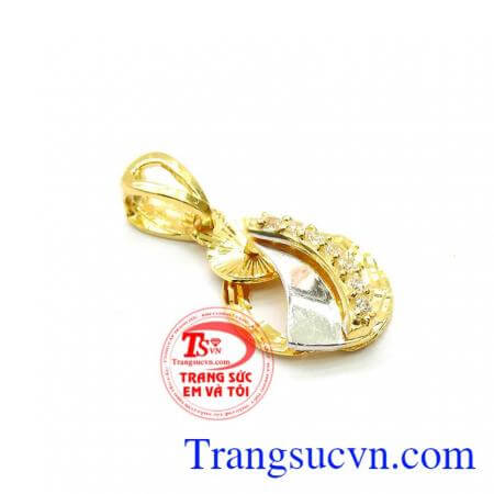 mặt dây chuyền nữ vàng tây nhập khẩu chất lượng cao,giao hàng toàn quốc,