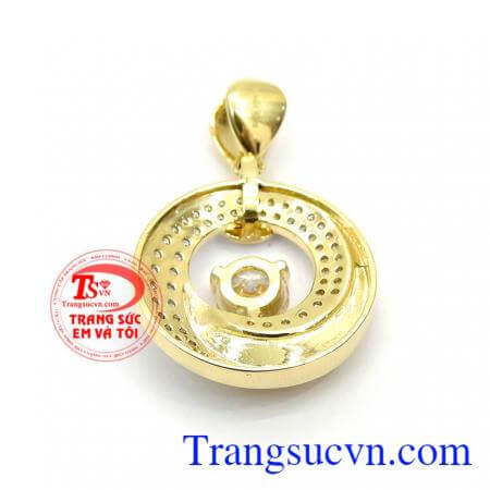 Mặt dây chuyền nữ đính đá nhập khẩu