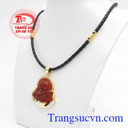 Dây da bọc vàng thời trang vừa có ý nghĩa phong thủy mang lại hạnh phúc thịnh vượng vừa thể hiện sự cá tính mạnh mẽ của phái mạnh