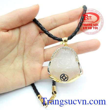 Mặt dây chuyền nam chạm khắc bọc vàng 14k sáng bóng đảm bảo chất lượng hợp thời trang, sang trọng và phong thủy
