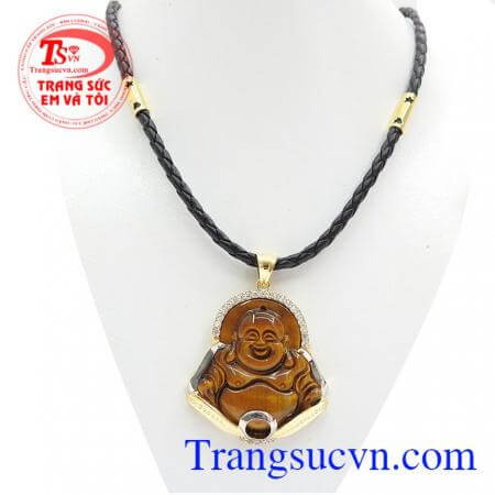 Bộ dây phật Di Lặc ngọc Mắt Hổ cá tính mẫu mã đẹp, tinh xảo
