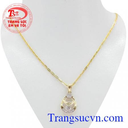 Bộ dây chuyền xu hướng mới chất lượng cao mẫu mã đẹp,Bộ dây chuyền xu hướng mới