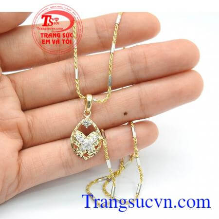 Bộ dây chuyền nhập khẩu phù hợp nhiều kiểu trang phục và phong cách thời trang,Bộ dây chuyền phái đẹp nhập khẩu