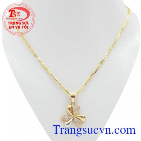 Bộ dây chuyền vàng tây nhập khẩu chất lượng cao