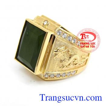 Nhẫn vàng 14k quyền lực sang trọng, đẳng cấp và thời trang