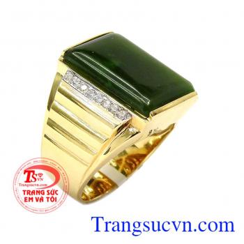 Nhẫn nam tính vàng 14k