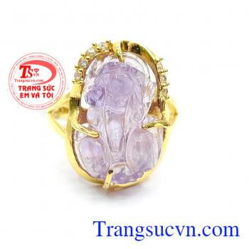 Đeo Nhẫn Tỳ Hưu sẽ mang lại may mắn bình yên cho chủ nhân