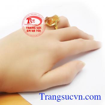 Nhẫn Tỳ Hưu Tài Lộc mệnh Thổ