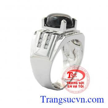 Nhẫn nam Sapphire sang trọng