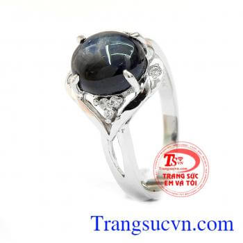 Nhẫn nữ sapphire huyền bí