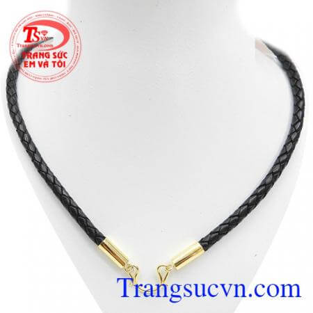 Dây da bọc vàng mạnh mẽ