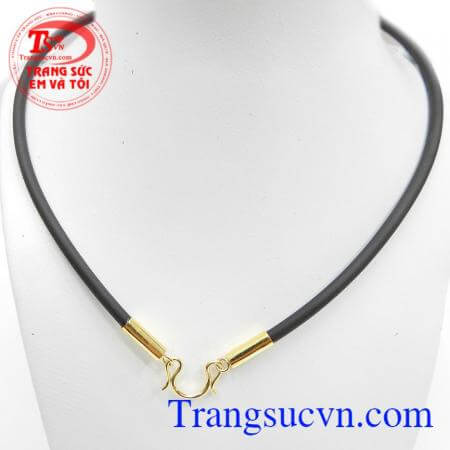 Dây cao su bọc vàng sang trọng là sản phẩm dây làm từ chất liệu cao su dẻo dai