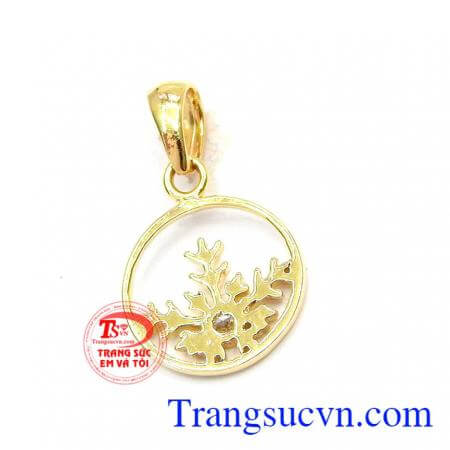 Mặt hoa tuyết vàng tinh tế chất lượng đảm bảo uy tín,Mặt hoa tuyết vàng