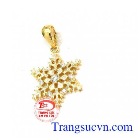 Mặt hoa tuyết may mắn món quà tặng sinh nhật cho bạn gái,người yêu,Mặt hoa tuyết may mắn