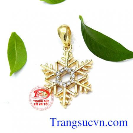 Mặt dây tuyết vàng chất lượng đảm bảo uy tín,Mặt dây tuyết vàng