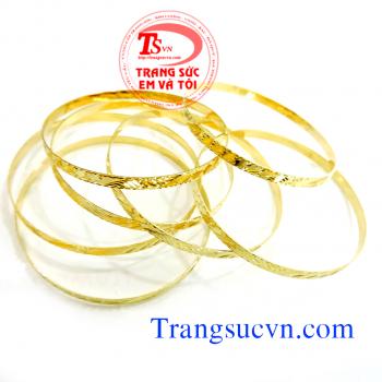 Vòng tuần vàng tây 18k