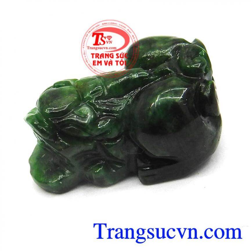 Tỳ hưu nhỏ ngọc cẩm thạch 