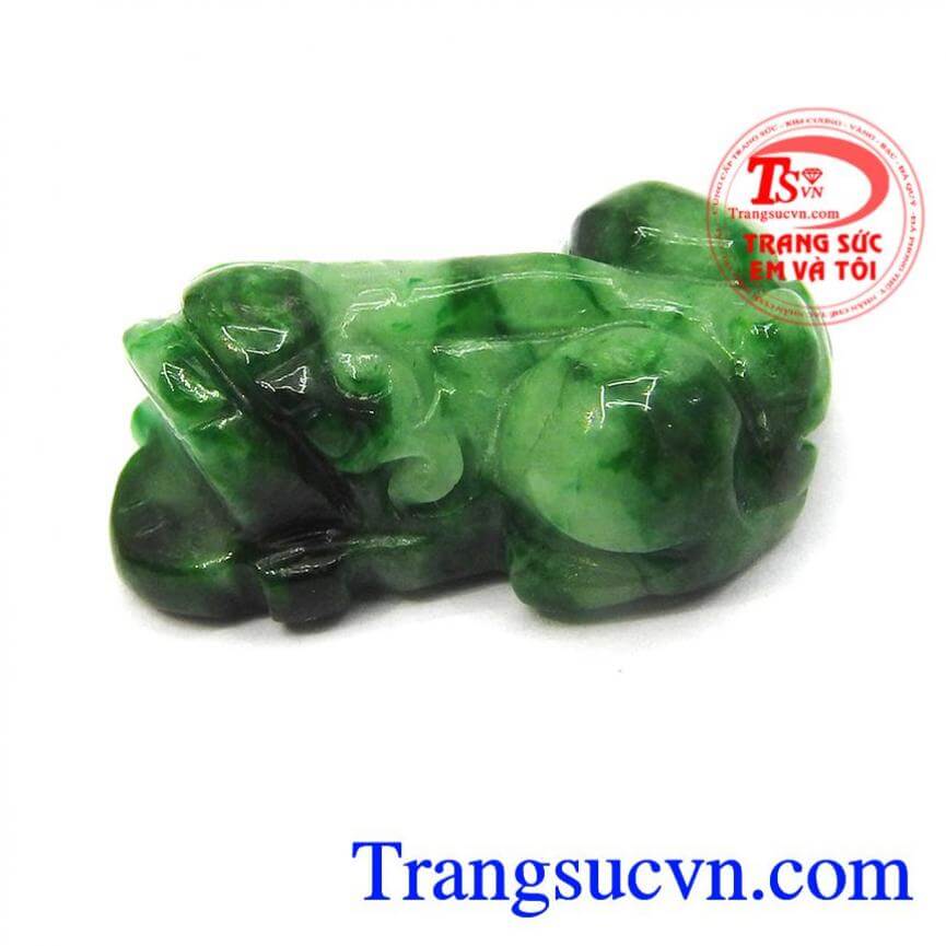 Cẩm thạch thiên nhiên tỳ hưu nhỏ