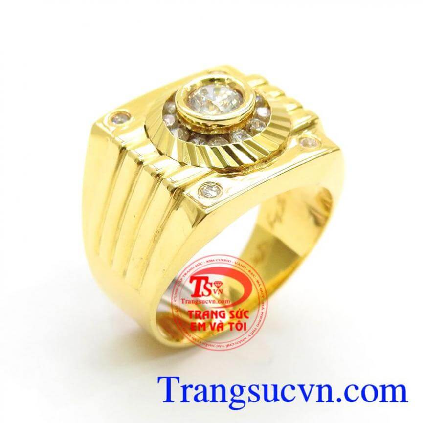 Nhẫn Nam Vàng Độc Đáo