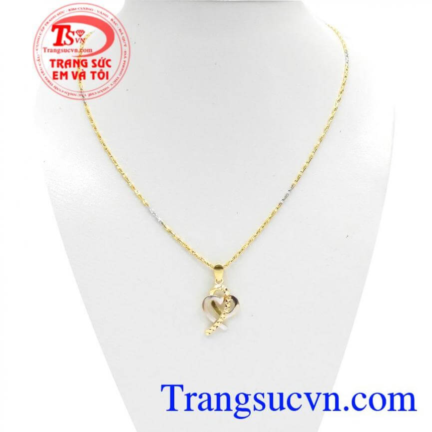 Bộ Dây Chuyền Vàng Tây Quý Phái